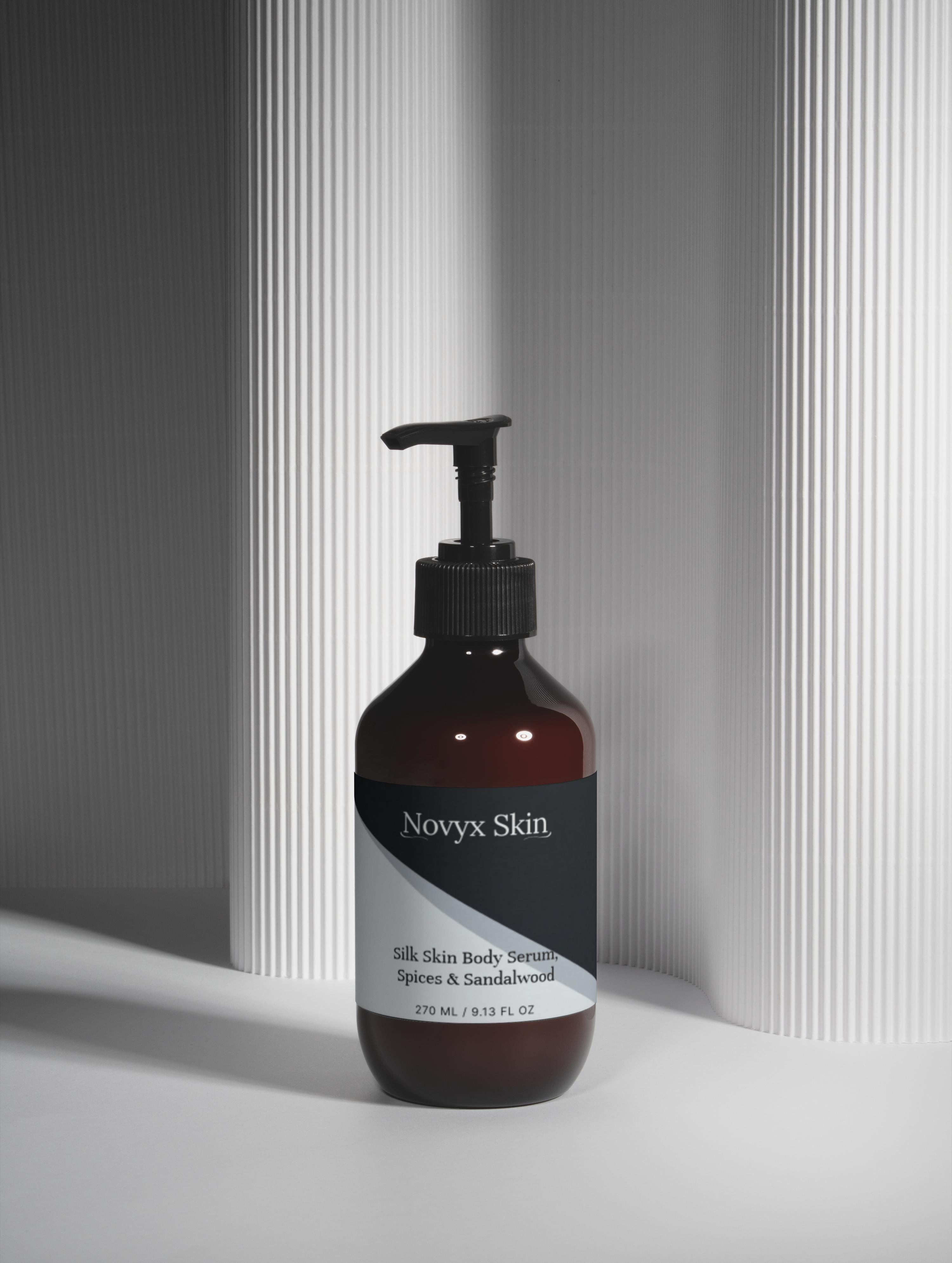 Silk Skin Body Serum, Spices & Sandalwood