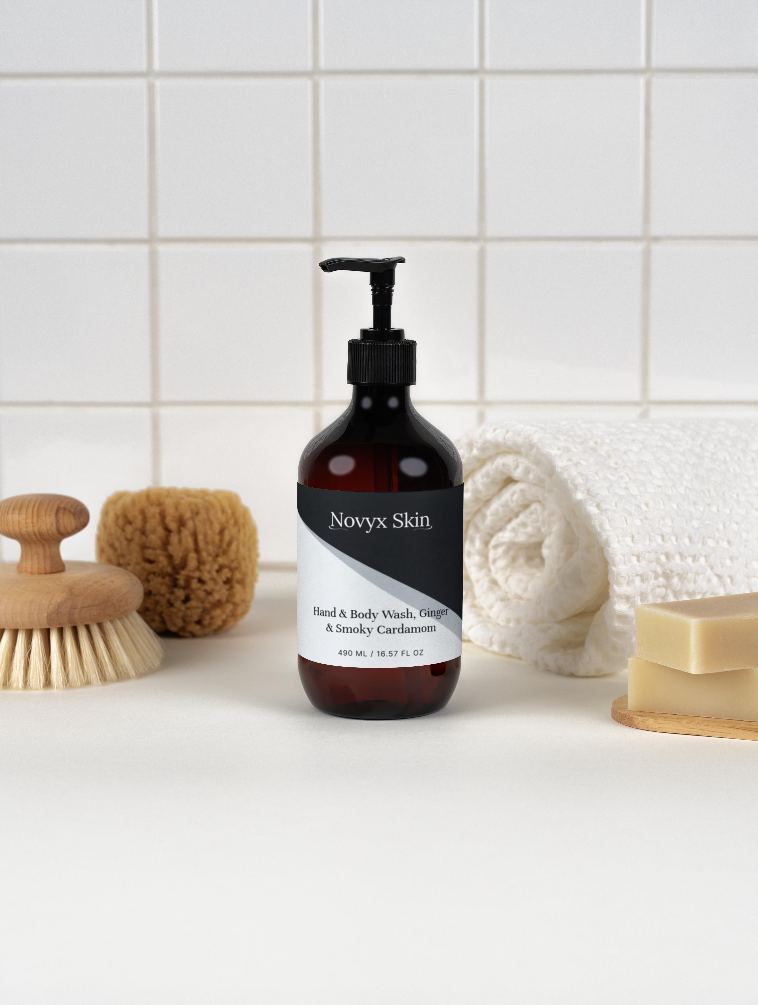 Hand & Body Wash, Ginger & Smoky Cardamom