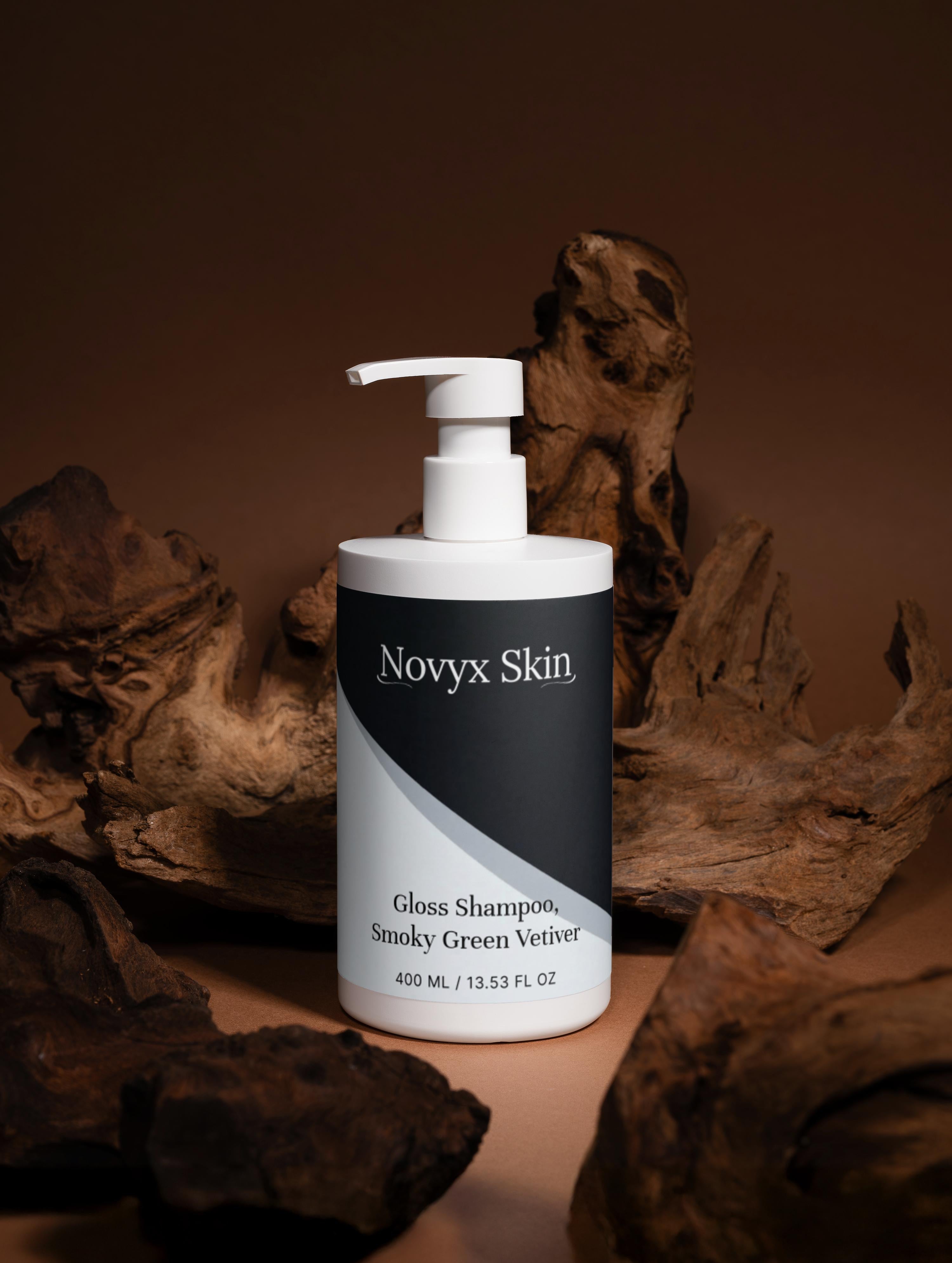 Gloss Shampoo, Smoky Green Vetiver