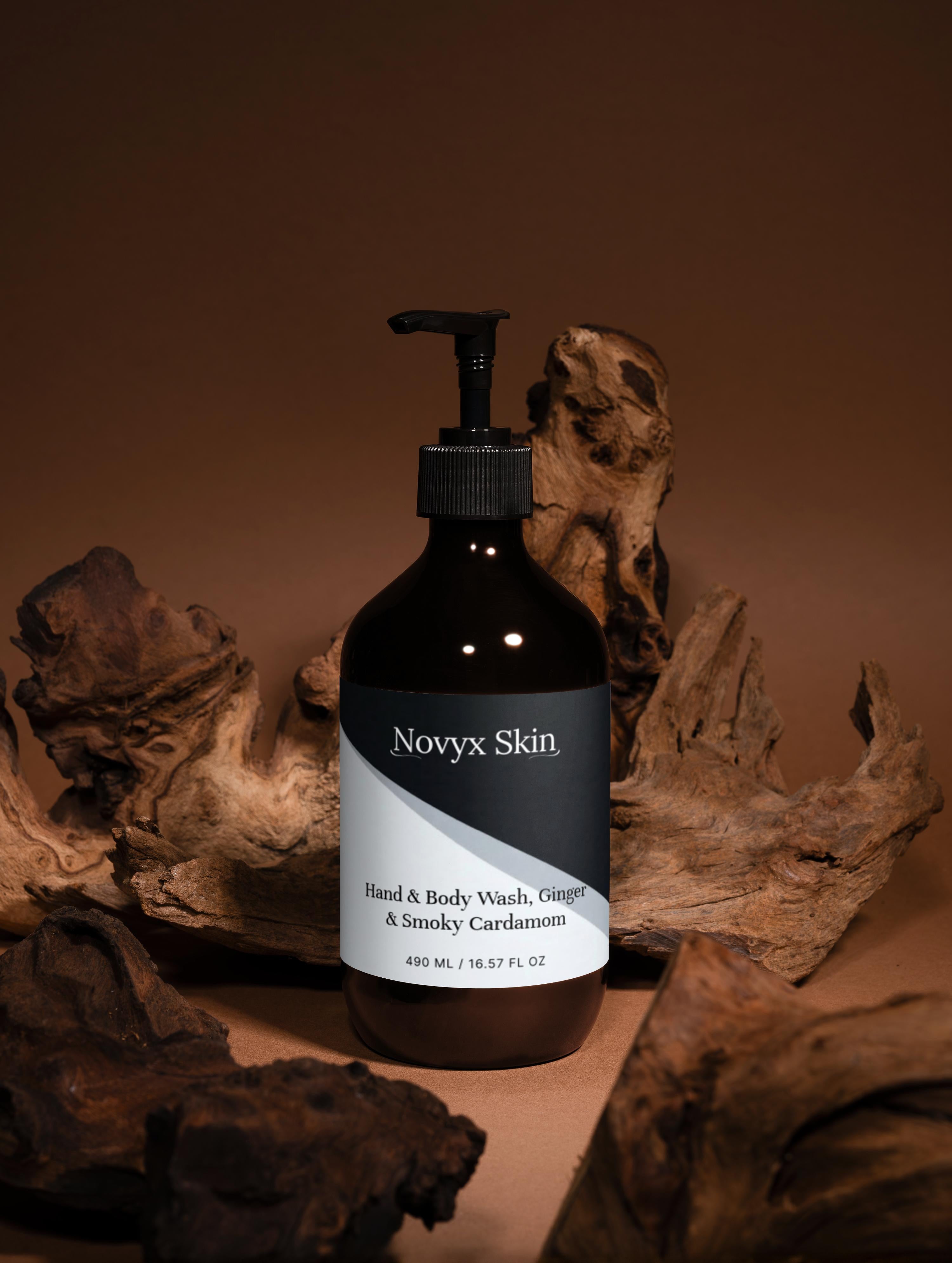Hand & Body Wash, Ginger & Smoky Cardamom