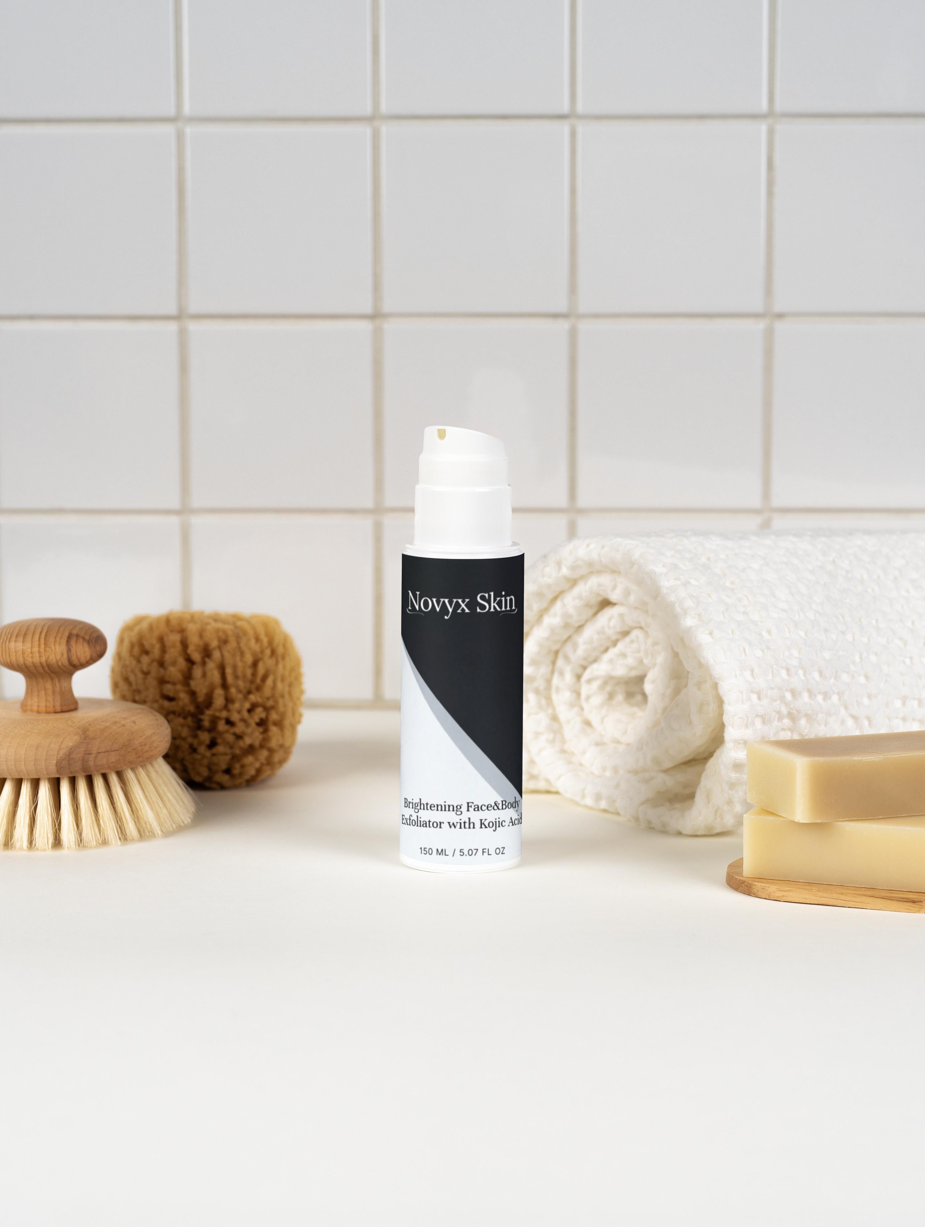 Brightening Face&Body Exfoliator with Kojic Acid