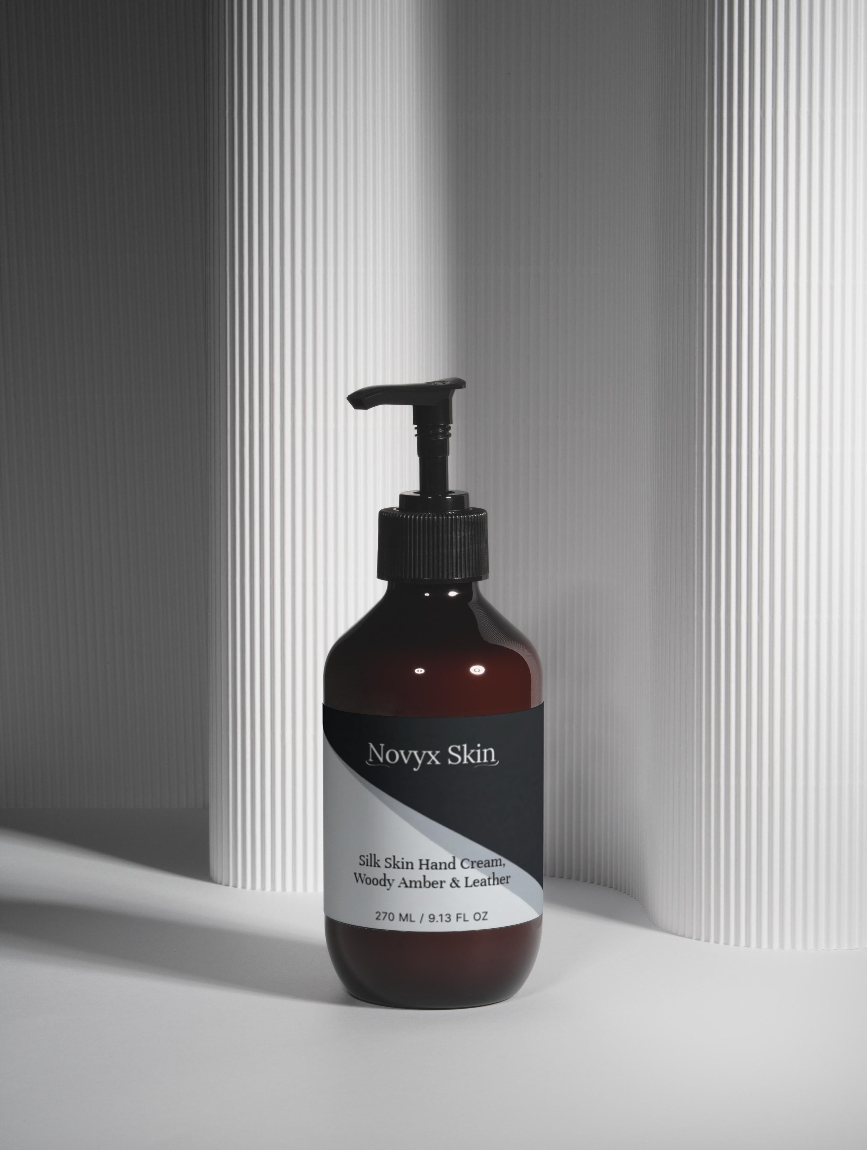 Silk Skin Hand Cream, Woody Amber & Leather