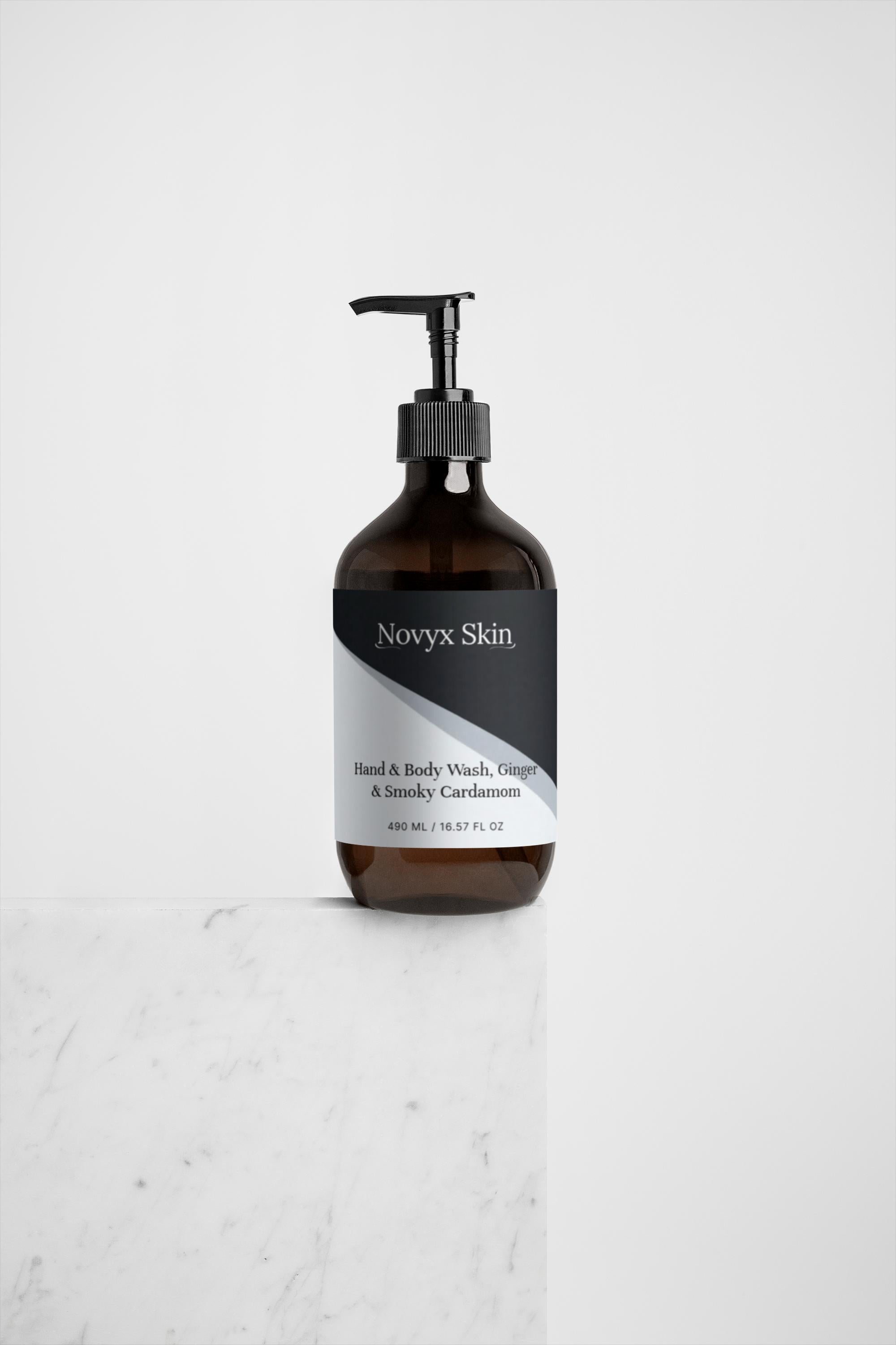 Hand & Body Wash, Ginger & Smoky Cardamom