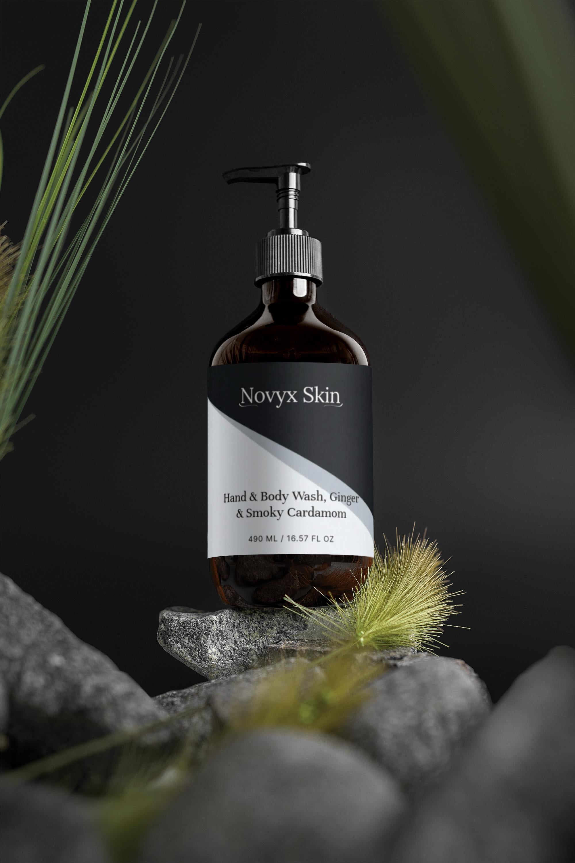 Hand & Body Wash, Ginger & Smoky Cardamom
